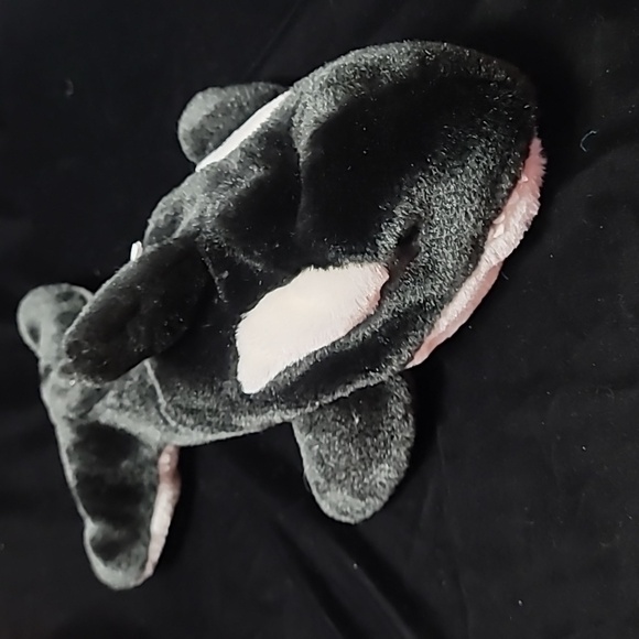 Killer Whale Orca w/Zipper Compartment, ‎ gently pre-loved shelf sitter 15" long - Picture 1 of 14